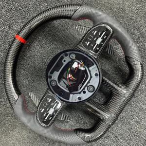 Volant de voiture en fibre de carbone pour <span class=keywords><strong>Mercedes</strong></span> benz AMG Gle Gls W219W204 W205 W211 W212 W213 W214 W215 Volant de voiture - Product Image 4