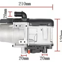 全新 12V 5KW Webasto 柴油冷却液加热器 发动机水冷停车液卡车空调压缩机 r404a tm31