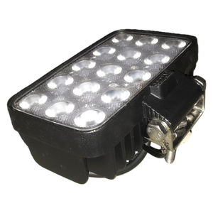 Lumière de travail <span class=keywords><strong>LED</strong></span> carrée de 6,5 pouces pour excavatrices, certifiée ECE R10, 12V-48V, indice de protection IP67, blanc naturel, 72W, garantie de 12/24 mois - Product Image 4