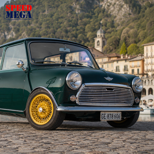 Rueda de Coche de Pasajeros con 48 Radios Amarillos, Estilo Vintage, Color Personalizado, para Mejora de Coches Clásicos, Bond Equipe, Triumph - Product Image 4