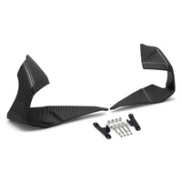 Pour Kawasaki ZX-6R 2024-2026 : Carénage inférieur, Spoiler avant, Aileron latéral en ABS, finition mate ou brillante, fibre de carbone, aérodynamique