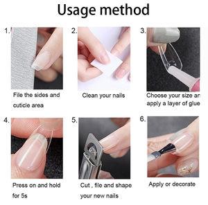 Colle à ongles FZR GUOELEPHANT Ultra Hold, application au pinceau, 0,25 oz, adhésif liquide pour ongles - Product Image 4