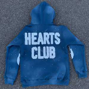 Sudaderas Premium personalizables 100% algodón alta calidad a granel venta al por mayor verano estampado liso teñido técnica marca reventa Unisex - Product Image 6