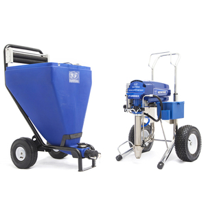 YANFENG Airless Verfspuitapparaat Vat Textuur Hopper 105L <span class=keywords><strong>Putty</strong></span> Emmer Pleistercontainer met 60mm Uitlaat voor Verf en Spachtel - Product Image 4