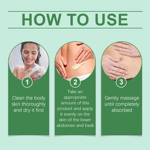 Crema de alivio menstrual de ñame natural a base de hierbas para aliviar la dismenorrea y regular la crema nutritiva de cólico menstrual - Product Image 6