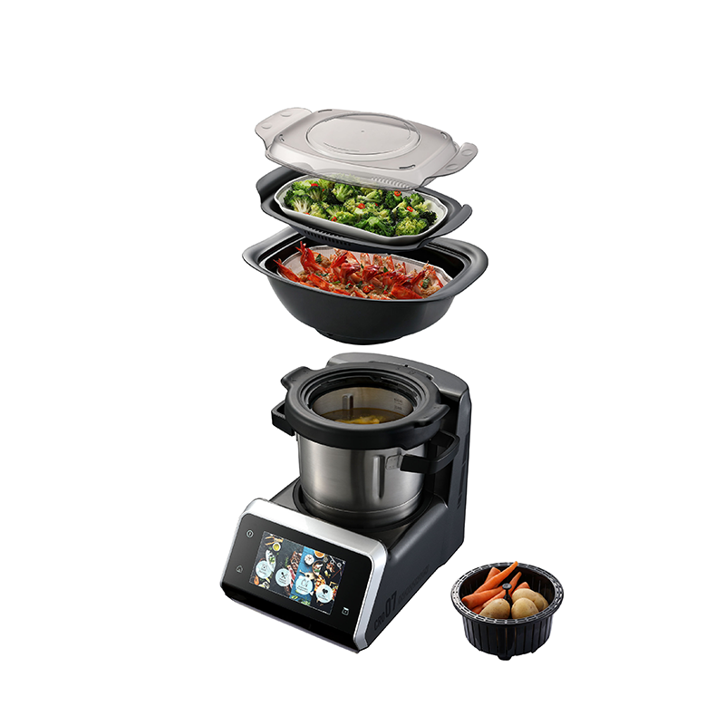 Retail Wholesale OEM Blender Smart Cooker Robot Muti Function Automatic Cooking Machine Mixing Chopper Food Processor