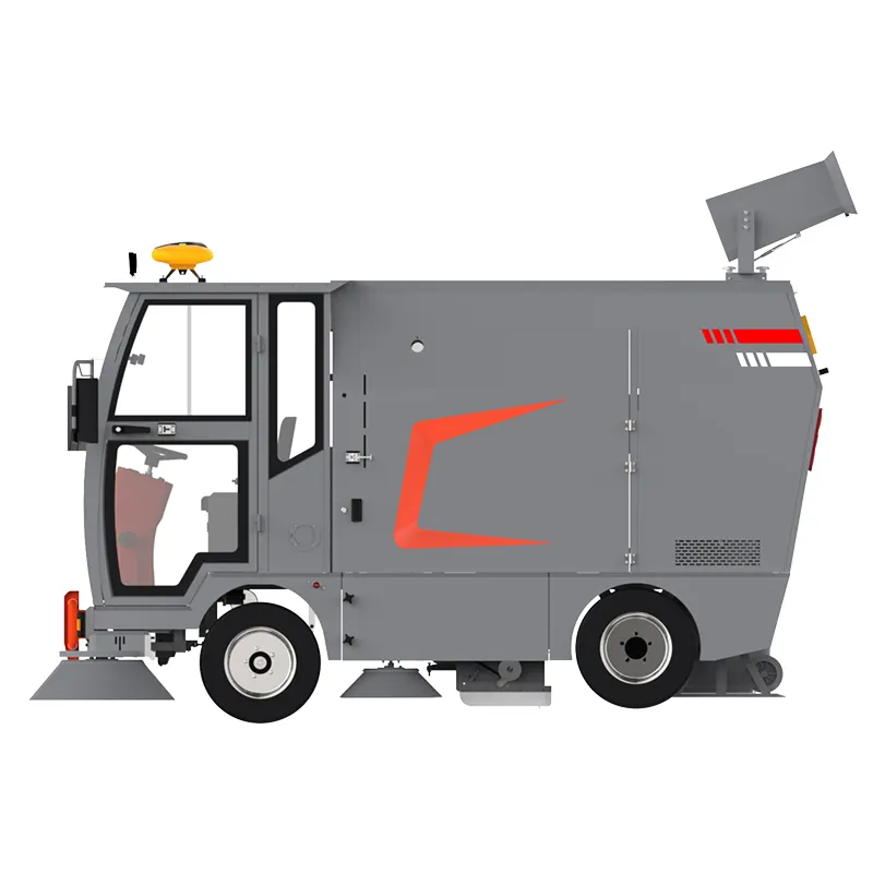Guida la spazzatrice automatica del pavimento della spazzatrice industriale del vuoto sulla macchina della spazzatrice del pavimento