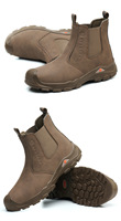 Nouvelles Bottes de Travail Indestructibles pour Hommes, Chaussures de Sécurité Industrielles à Embout d'Acier, Chaussures de Travail, Bottes de Sécurité pour Hommes