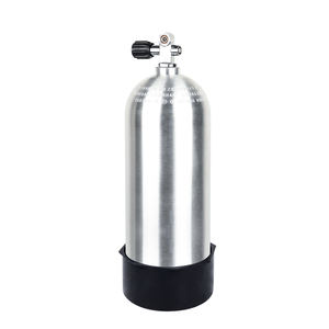 Bouteille de plongée en aluminium aéronautique 6061 8L Taiwan HS Multi-Valve certifiée CE pour les aventures de plongée sous-marine à haute pression - Product Image 1