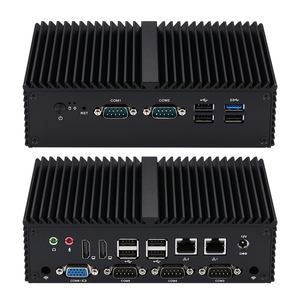 Qotom N100มินิพีซี Quad Core 3.4GHz, dual 2.5G LAN (Realtek), DDR5, NVMe, HD + VGA, ps/ 2, COM, <span class=keywords><strong>GPIO</strong></span>-fanless อุตสาหกรรม X86พีซี - Product Image 2
