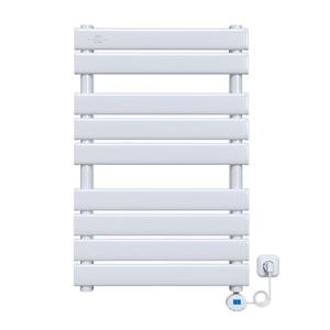 Sèche-serviettes chauffant en acier robuste Doz au design moderne pour salle de bain, cuisine et salle de sport - Résistant à l'humidité élevée et aux pulvérisations de sel - Product Image 1