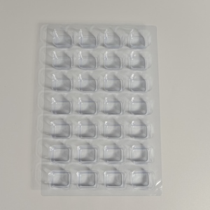 Organizzatore di Pillole Trasparente Personalizzato, Vassoio Settimanale per Medicinali, Confezione Monouso in Plastica PET per Capsule - Product Image 1