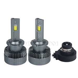 GOODZOOM Serie D D2S Lampadina LED per <span class=keywords><strong>Fari</strong></span> con Doppio Tubo di Raffreddamento in Rame, <span class=keywords><strong>Fari</strong></span> LED D2S/D4S ad Alta Potenza per Auto - Product Image 1