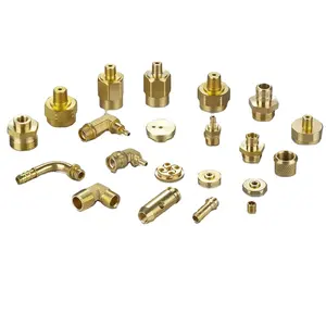 OEM nhà máy tùy chỉnh CNC Brass phần cứng phụ kiện CNC các bộ phận công quay/phay các bộ phận cho tự động chuyển đổi kết nối