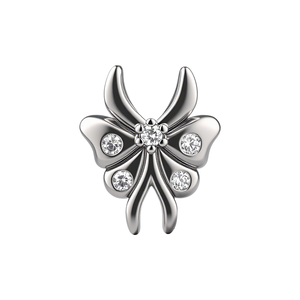 Nouveaux bijoux de piercing corporel en titane personnalisés avec des motifs de cœur, d'étoile, de crâne et de rose - Product Image 2