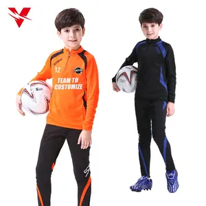 Survêtement de football pour enfant, vêtement de sport en polaire chaud à manches longues, veste de jogging pour enfants, 813