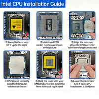 Processeur Intel Core i5-12400F d'origine, 12e génération, 6 cœurs, 12 threads, 2,5 GHz-4,4 GHz, pour jeux et overclocking