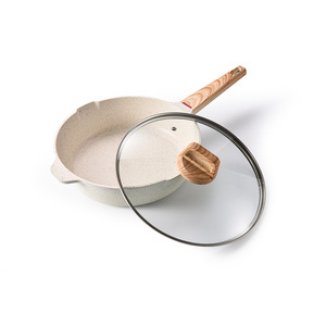 Premium Thickened Maifan Stone <b>Frying</b> <b>Pan</b> 32cm Nonstick For <b>Induction</b> And Gas Stove Saute Use - Product Image 5