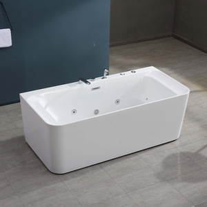 Baignoire de massage à remous en acrylique innovante Gurgle avec éclairage LED et chauffage pour <span class=keywords><strong>SPA</strong></span> - Product Image 3