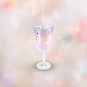 Mug en verre et plastique de 13,5 oz avec paille et couvercle, personnalisable avec logo, pour la Saint-Valentin, festival de musique, vente en gros - Product Image 4