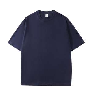 T-shirt da <span class=keywords><strong>Uomo</strong></span> di Alta Qualità in Taglia Europea con Logo Ricamato Girocollo in Puro Cotone a Maniche Corte <span class=keywords><strong>Abbigliamento</strong></span> Maschile Business <span class=keywords><strong>Casual</strong></span> - Product Image 4