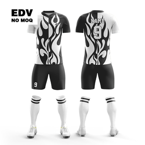 Camiseta de Fútbol para Hombre, 100% Poliéster, con Estampado por Sublimación en Tela Suave, Personalizada, Entrega Rápida, Uniformes para Partidos - Product Image 6