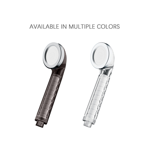 Hot Bán Trong Suốt Cao-Áp Lực ABS Lọc Ổ Cắm Duy Nhất Đầu Vòi Hoa Sen Tiết Kiệm Nước Loại Bỏ Clo Cho Phòng Tắm Sử Dụng - Product Image 5