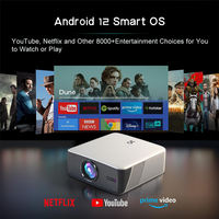 Mini projecteur Portable sans fil double Wifi jeu vidéo projecteur Home cinéma Android projecteurs 4K Google TV pour films