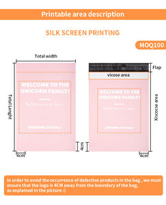 Bolsa de Envío Biodegradable para Ropa Interior, Calcetines y Prendas, Bolsa de Poliéster Personalizada para Envíos de Ropa - Product Image 5