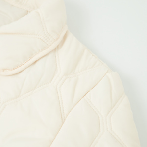 Chaqueta Acolchada con Diamantes para Mujer, Cuello Camisero, Botones al Frente, Abrigo de Invierno, Venta al Por Mayor, OEM - Product Image 6