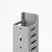 Goulotte de câblage fendue 25x40mm en PVC, gaine de gestion de câbles de 2M avec couvercle, à fente ouverte, pour panneau de commande