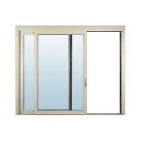 Ventanas y Puertas Corredizas de Aleación de Aluminio de Diseño Moderno para Hoteles, Apertura Vertical, Función Antiviento