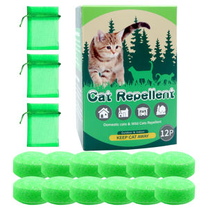 Lot de 10 boules répulsives naturelles pour chats – Huile de menthe poivrée et de camphre écologique, dissuasion longue durée pour jardin, salon et extérieur - Product Image 5