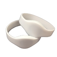 Bracelet RFID 13,56 MHz en silicone NTAG213 Bracelet NFC