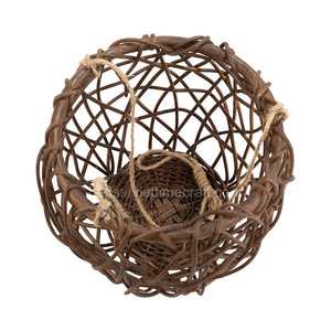 Venta al por mayor de macetas colgantes de ratán ecológicas Almacenamiento y organización del hogar de Vietnam - Product Image 3