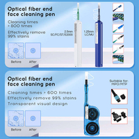 Sonde d'inspection de fibres, Kit de nettoyage de fibres optiques, Stylo de nettoyage MPO, Connexion Wi-Fi, Inspection multi-fibres PC/APC MPO MTP MMC TMT