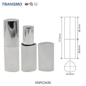 Custom Luxury Lipstick Tube Clear Silver Empty Magnetic Lip Balm <b>Container</b> for Cosmetics and <b>Perfume</b> Use - Product Image 2