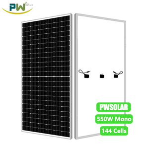 แผงโซลาร์เซลล์โมโน 550W 590W 610W 700W แผงโซลาร์เซลล์พลังงานแสงอาทิตย์ 144 เซลล์ สำหรับระบบพลังงานแสงอาทิตย์ พร้อมใบรับรอง CE แผงโซลาร์เซลล์ 550W - Product Image 3