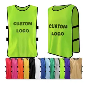 Football Jersey Plain T Shirt Men Custom OEM Sport Soccer Training Pinnies Soccer Style Time Sportswear Design