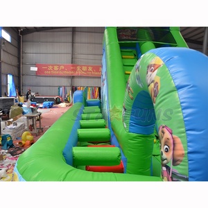 Tobogán Inflable Comercial <span class=keywords><strong>de</strong></span> PVC, Combinado con Casa <span class=keywords><strong>de</strong></span> Brinco, Tobogán Inflable con Diseño <span class=keywords><strong>de</strong></span> Patas <span class=keywords><strong>de</strong></span> Perro, Circuito <span class=keywords><strong>de</strong></span> Obstáculos para Alquiler - Product Image 4