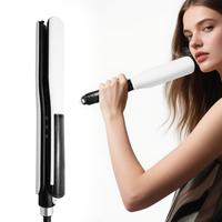 Salon professionnel 2 en 1 boucles droites Smart céramique chauffage vapeur sèche-cheveux et fer plat lisseur ensemble