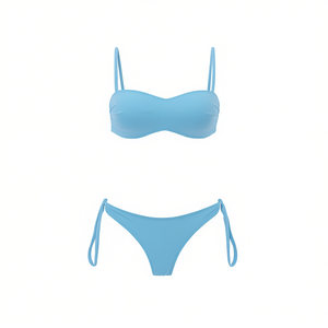 Costume da bagno intero modellante, coprente, sexy, monokini, taglie 42 44 46 48, rosso blu verde giallo - Product Image 2