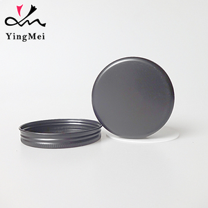 Envase Metálico Cosmético de Aluminio Negro Mate con Tapa Hermética para Crema Facial, Crema para Ojos, Perfume Sólido y Alimentos Pequeños - Product Image 2
