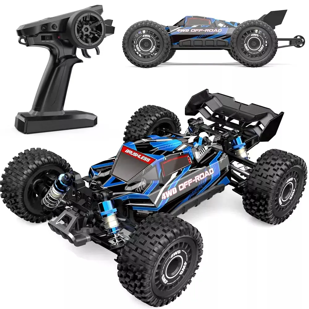 mjx 16207 RC car 1/16 brushless rc 4wd high speed off road truck all terrain metal kids toys with max 62km/h