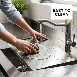 Tabla de Cortar de Cocina de Acero Inoxidable de Alta Calidad - Product Image 4