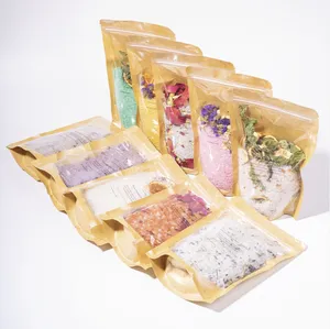 High Quality Bath Salts Manufacturers Private Label Bulk Salt Pink Chunks For Bath Salt