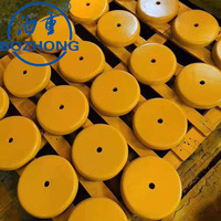 Tampons anti-vibrations de type Great Wall jaunes haute visibilité |   Supports d'amortisseurs réglables S78-10 pour le nivellement des machines