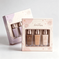 Boîte en carton pliable pour emballage de maquillage, cosmétiques, vernis à ongles et huiles, recyclable, biodégradable, écologique, impression personnalisée, beauté