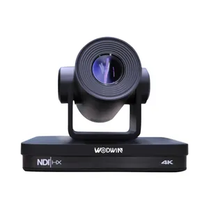 WODWIN USB 3.0 12X 25X Zoom ottico telecamera PTZ NDI sistema di videoconferenza 4K per la trasmissione in Streaming Live