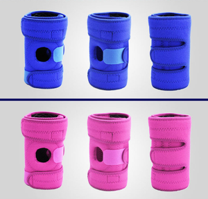 <span class=keywords><strong>Genouillère</strong></span> à rotule ouverte réglable coussinets de soutien entraînement à l'haltérophilie protégeant le genou pour hommes et femmes - Product Image 3